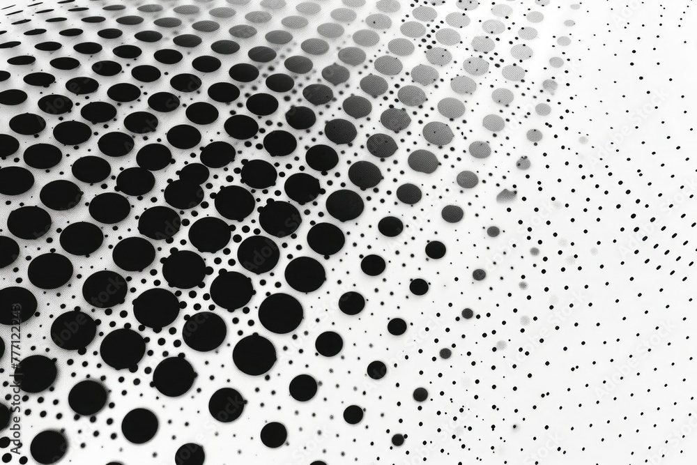 Poster abstract halftone dot pattern for various design purposes.