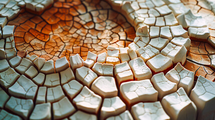 Cracked earth background, concept of drought and climate change, textured nature