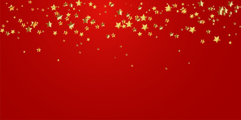 glittering gold star background Elegant vector illustration - 777123689