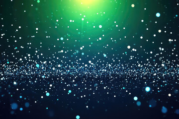 Abstract Clean Particles Background. Bokeh Particles. Circle Animation
