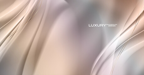 Luxury wave style abstract background design.