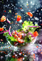 Obraz na płótnie Canvas Salad