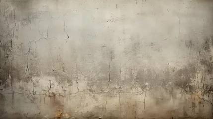Fotobehang peeling textured gray background © vectorwin