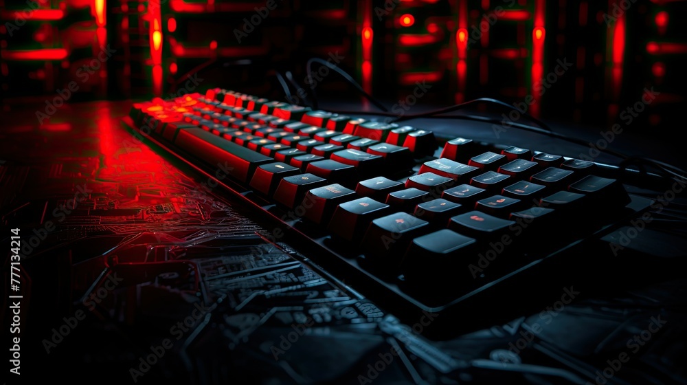 Poster monitor computer dark