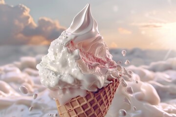 The Twist Behind the Fake Ice Cream Cone