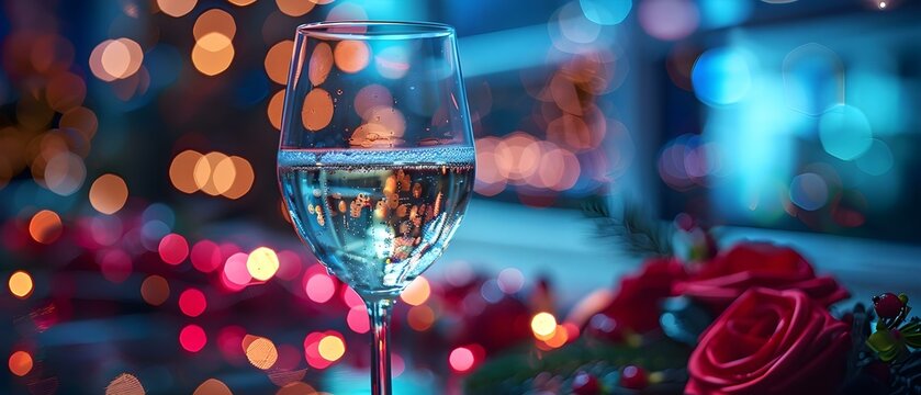 People raising glasses at a festive New Year corporate office party. Concept Corporate Events, New Year Celebration, Office Party, Toasting with Glasses, Festive Atmosphere - Powered by Adobe