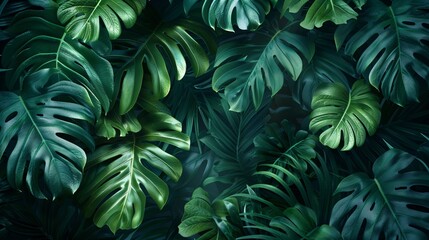 Tropical Paradise A Lush Green Jungle Generative AI