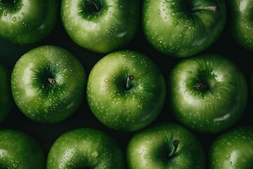 Fresh organic fruit and vegetable backgrounds from above. - Powered by Adobe