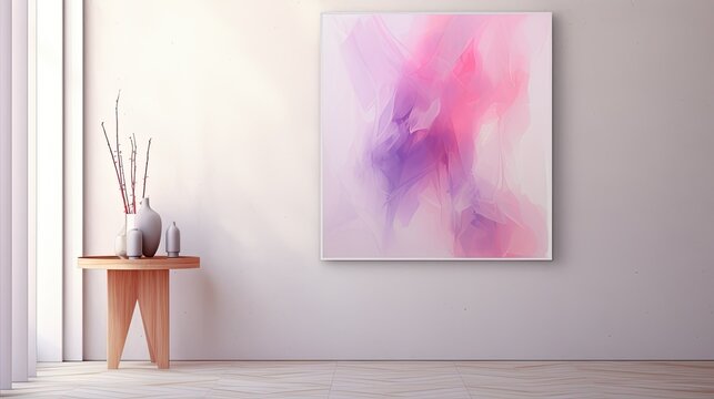 painting pink blur
