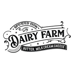 spotted cow dairy farm