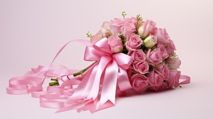 gift ribbon pink