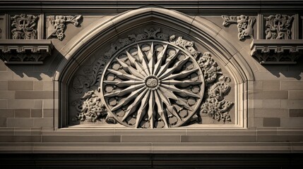 stonework eight pointed star