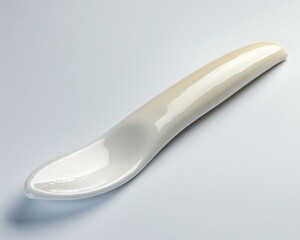 Glossy ceramic tool, detailed texture, closeup, ultra HD, in a sterile environment, softfocus background , isolated background