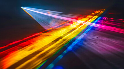 Dynamic abstract motion in blue, futuristic design with light effects, creativity in motion