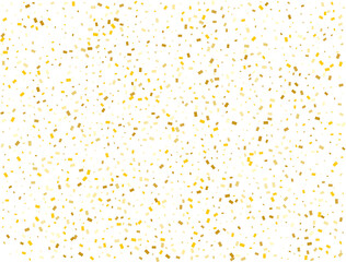 Gender Neutral Golden Rectangular Confetti