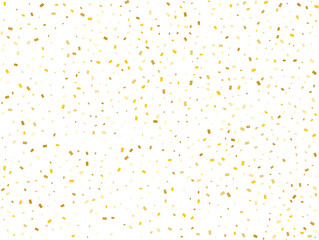 Gender Neutral Golden Rectangular Confetti