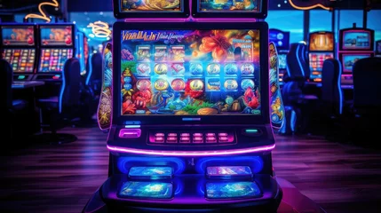 Poster machine casino technology © vectorwin