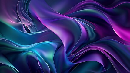 Purple blue green abstract background