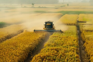 Fototapeta premium Agriculture Paddy