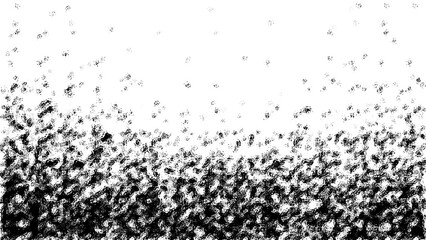 Texture grain noise. Grit sand noise overlay background. Gradient halftone vector texture. Halftone dot and spray effects.