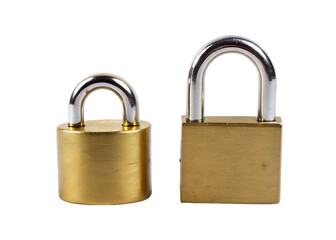 Fototapeta premium Lock isolated on transparent background