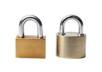 Lock isolated on transparent background