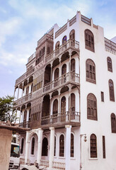 Fototapeta na wymiar Historical City of Balad, UNESCO World Heritage Site, In Jeddah, Saudi Arabia.