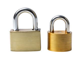 Lock isolated on transparent background