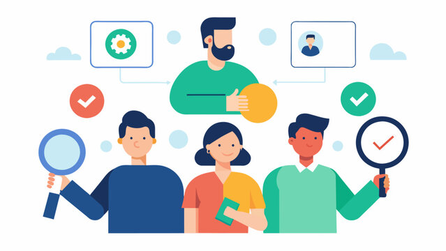 A photograph of a team conducting a crossfunctional skills audit evaluating each members strengths and identifying areas for improvement