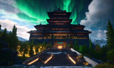 Naklejka premium temple of heaven