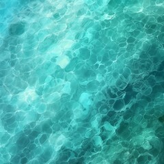 Obraz premium Crystal Clear Turquoise Water with Gentle Ripples