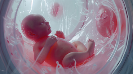 Artificially grown child, embryo, incubator for children in the future cloning of a child