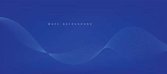 abstract blue background with waves
