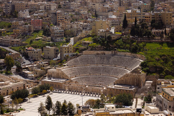 Roman Theatre from Amman Jordan
