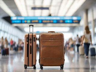 luggage at the airport