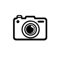 Camera icon vector illustration. photo camera sign and symbol. photography icon.
