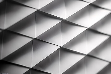 Futuristic metallic texture, abstract geometric design, modern architecture concept