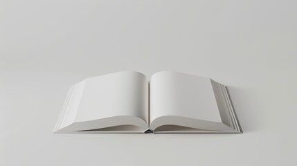 Book mockup. Generative AI