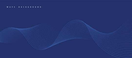 abstract blue background with waves
