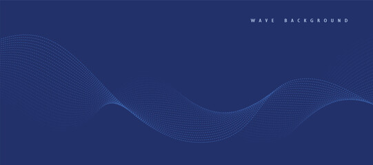 abstract blue background with waves

