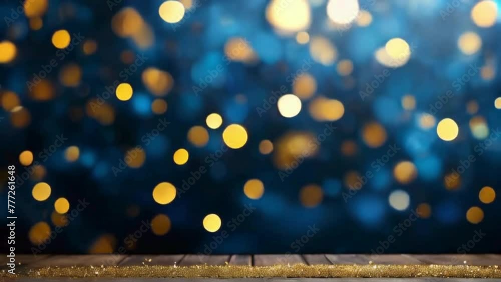 Poster background with bokeh