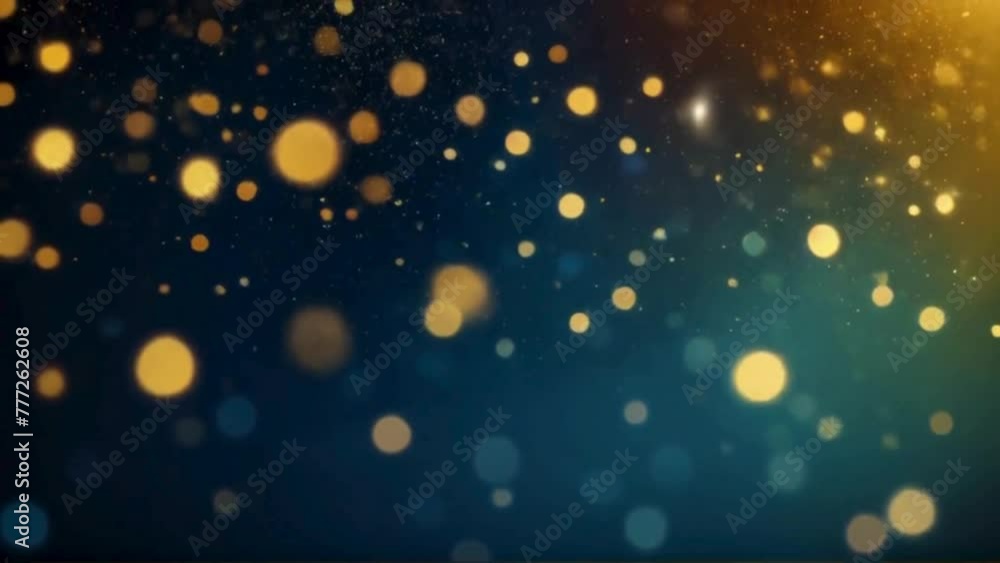 Poster abstract bokeh background