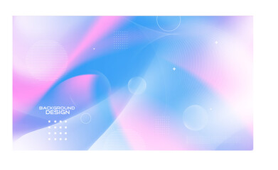 Gradient wave line style abstract background design.