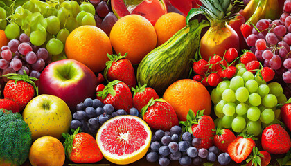 Fruit and vegetable textures