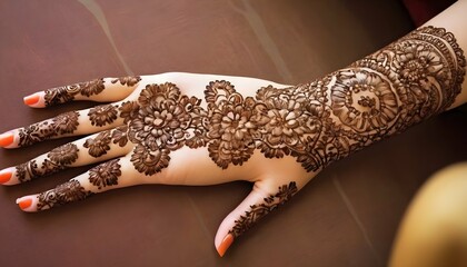 A-Pattern-Of-Intricate-Henna-Designs-Inspired-By- 2