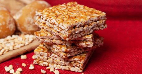 Peanut burpees are a traditional Indian treat