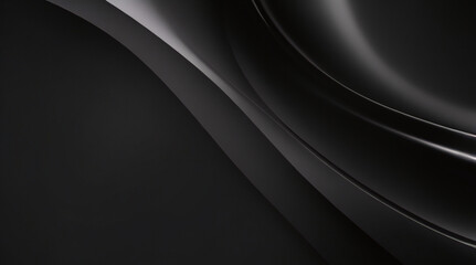黒の抽象的なバナーの背景。斜めの線を持つ暗い深い黒の動的ベクトルの背景。モダンなクリエイティブなプレミアムグラデーション。幾何学的な要素を持つビジネス プレゼンテーション バナーの 3 d カバー