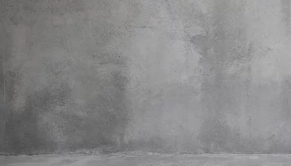 Möbelaufkleber Gray concrete wall, abstract texture background © netsay