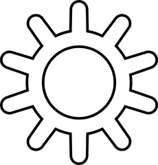 Star shape element. Geometric design