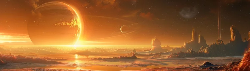 Rollo Exoplanets and alien landscapes waiting to be discovered © Premreuthai